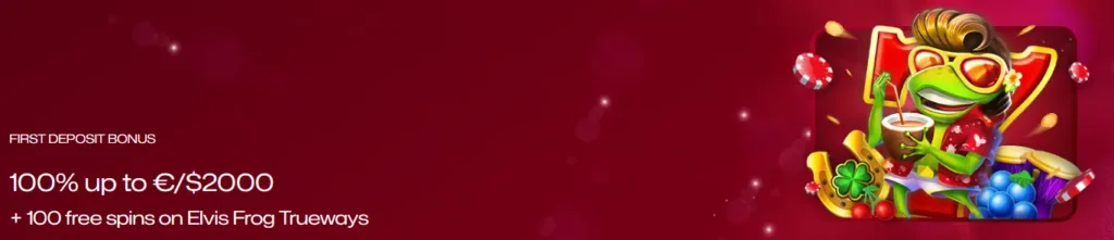 Banner for the Drops & Wins promotion on Ruby Reels, highlighting the €2,000,000 monthly prize pool.